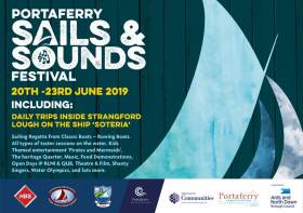 The Portaferry Sails &amp; Sounds Festival will be held on Strangford Lough from 20th – 23rd June