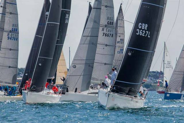 The growing RC35 class were one of the strengths of the successful Bangor Town regatta in 2018. The Regatta is now set to be run on a biennial basis