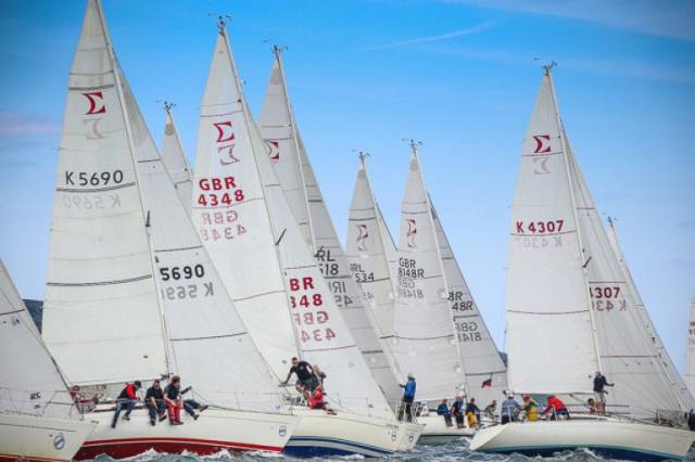 Last year's Dun Laoghaire Regatta had up to 20 entries including nine from the home waters and ten visitors from Northern Ireland, Scotland, England, the Isle of Man and local boats from Arklow and Waterford. A similar number are expected for this year's Class & Irish Championships at the Royal St.George Yacht Club in June