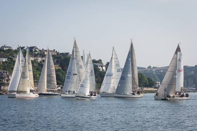 RCYC's June League first race was held in light airs. Scroll down for Photo Gallery