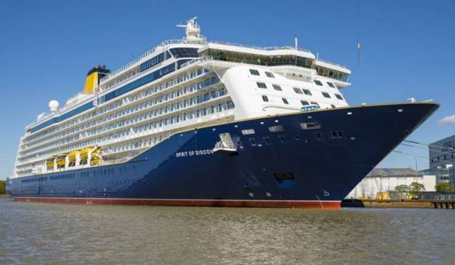  Spirit of Discovery will make her maiden call to Cobh today