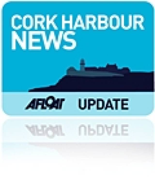 Spit Bank Lighthouse, Cobh, Cork Harbour Undergoes Maintenance Work