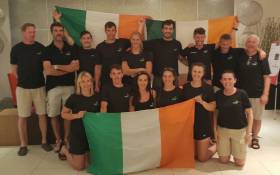 The Ireland team and mentors which travelled to Florida.