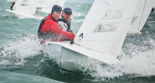 Charles Apthorp and Alan Green of the National Yacht Club will race in the Flying Fifteen World Championships in New Zealand