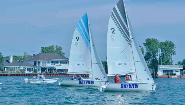 Bayview Yacht Club in Michigan is the host venue for the Detroit Cup, the middle stage of the USA Grand Slam series