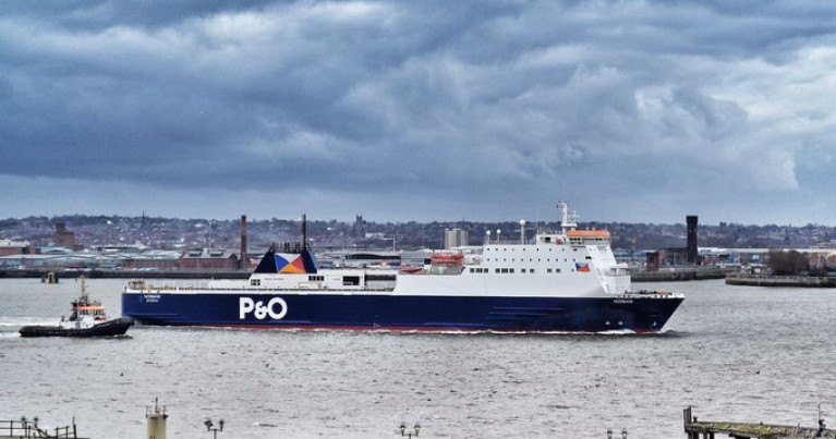 Protesters will march on the Tory spring conference in Blackpool, to register their outrage at the sudden announcement. At the nearby port of Liverpool above, Afloat adds is from where P&O Ferries operated a link from Merseyside to Dublin Port and also on the Irish Sea, Cairnryan connecting Larne. The firm also has routes between the UK to mainland Europe with the Hull-Rotterdam and Dover-Calais services. 