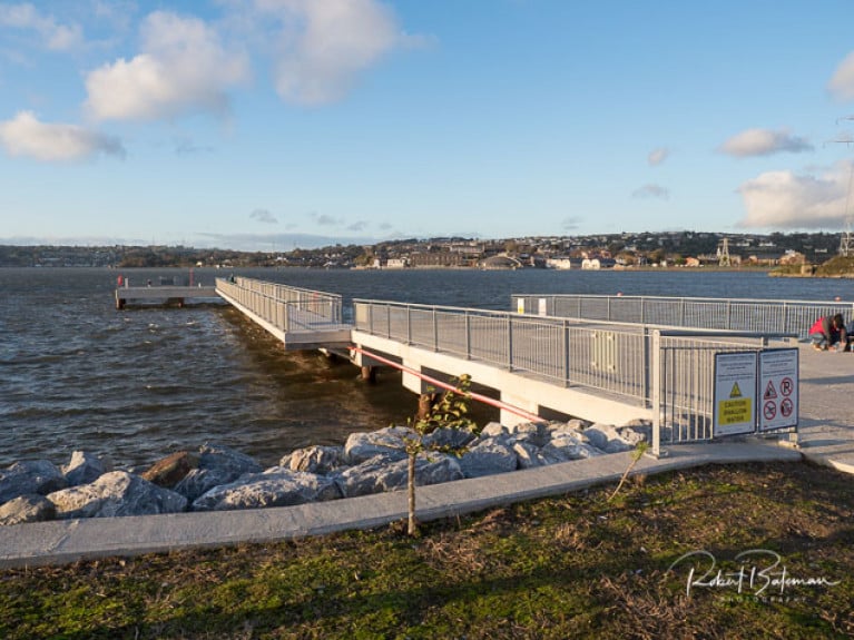 The jetty at the Paddy&#039;s Point amenity area has been designed to provide ease of landing as strong tidal currents were a concern. The modelling demonstrated the sheltered nature of the berthing provided by the angle of the structure. 