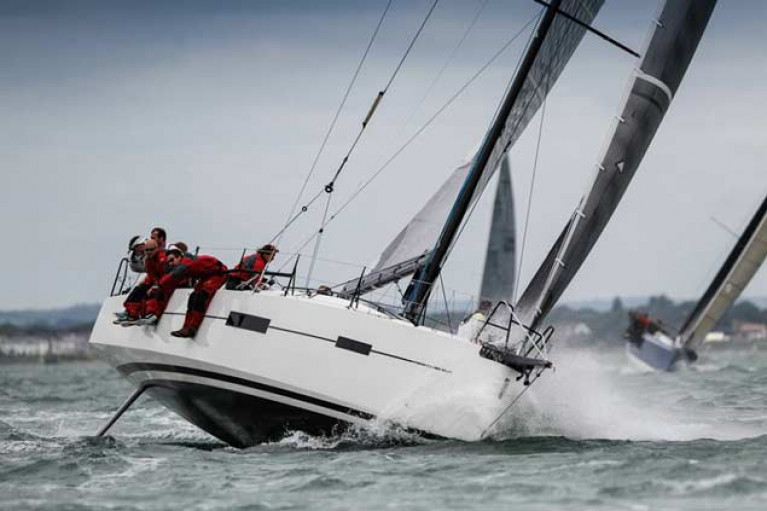 Still hot – the 2016 Marc Lombard-designed 45 Pata Negra will carry the Howth colours in August’s SSE Renewables Round Ireland Race