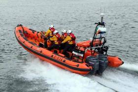 The Bundoran Lifeboat William Henry Liddington launched today