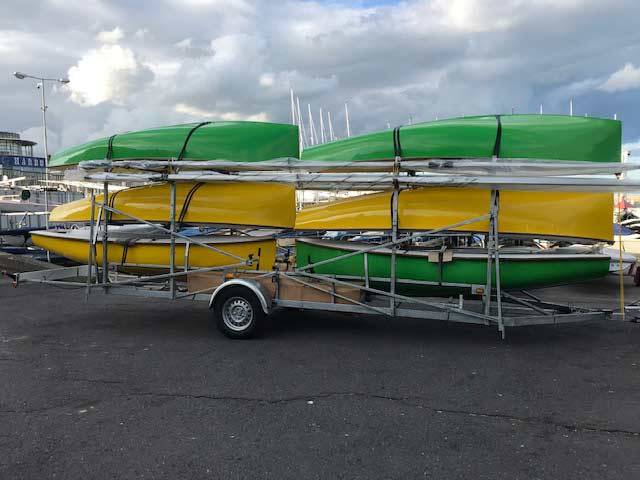 New arrival - The new Firefly dinghies at the RStGYC