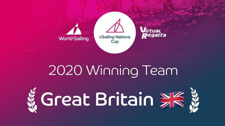 Great Britain Wins eSailing Nations Cup Championship