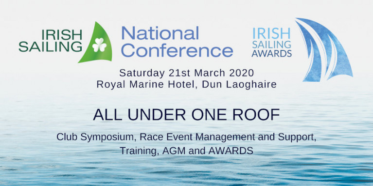 ‘All Under One Roof’ For Irish Sailing National Conference & Awards Next Month