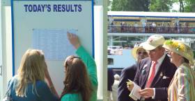 Checking the results at Henley 