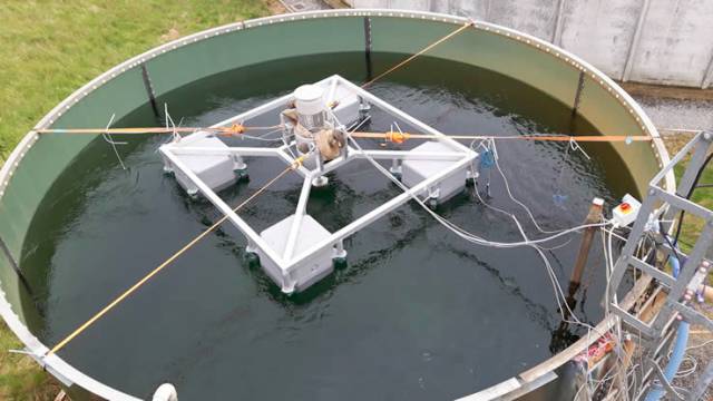 Full-scale demonstration of a new aeration technology for fish farms