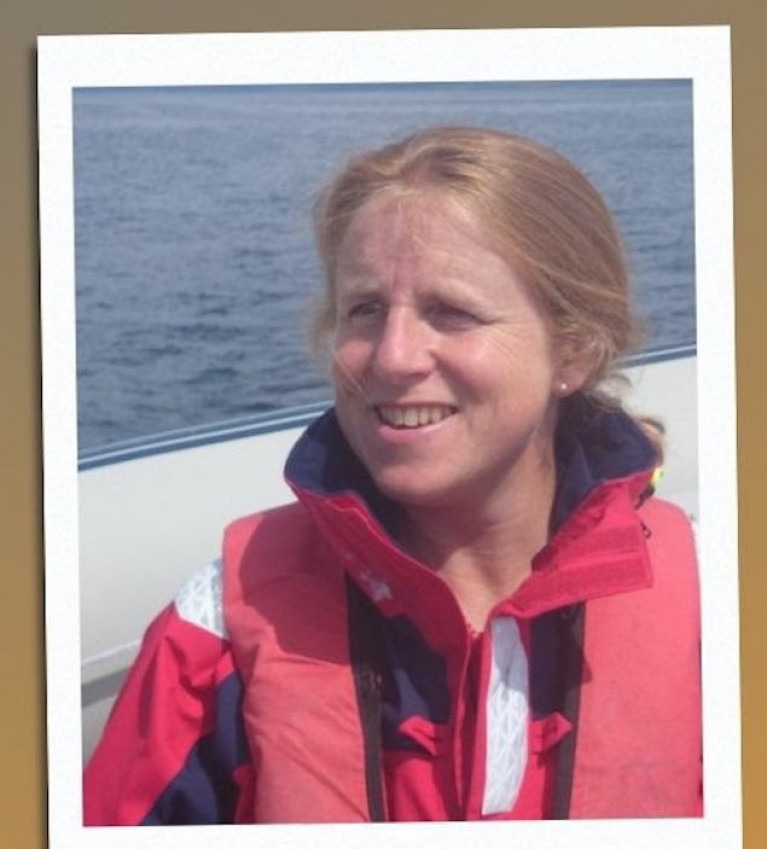 Irish Sailing&#039;s Regional Development Officer, Gail MacAllister. 