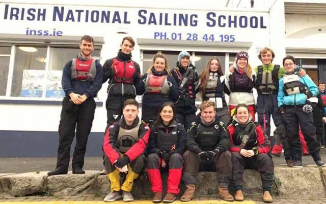 Sailing Instructors at the INSS in Dun Laoghaire Harbour