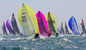 SB20s racing at  this year&#039;s world championships in Cascais