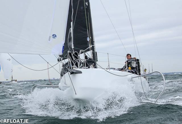 Conor Fogerty's foiling Figaro 3 was campaigned offshore in 2018