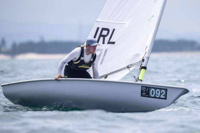 Rio rep Finn Lynch is one of three Irish sailors chasing the final two Tokyo Olympic places on offer next April in Genoa against stiff competition