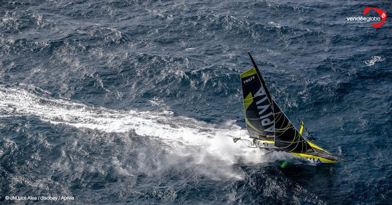 French skipper Dalin, 36,  was one of the outstanding favourites to win, has been the 24,400 nautical mile race’s most consistent, regular leaders