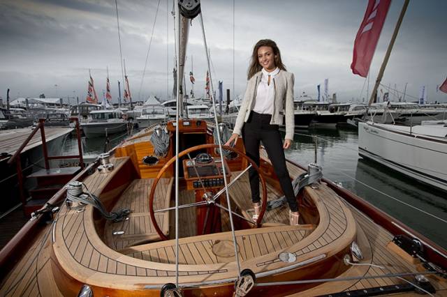 Michelle Keegan launches this week's Southampton Boat Show