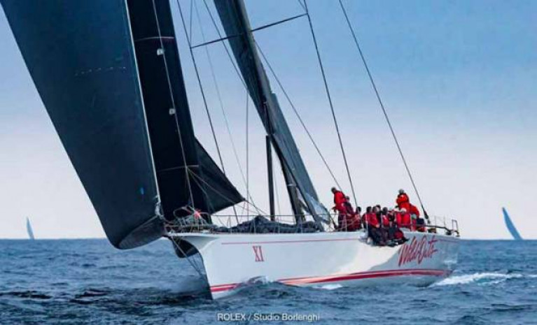 Wild Oats XI took line honours in the 2018 Rolex Sydney Hobart Yacht Race