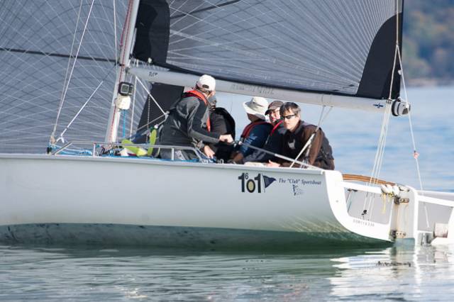 Peter O'Leary and crew search for wind in a 1720. Scroll down the story for more photos