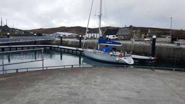 Neil Prendiville's Mary P at Cape Clear Marina, the new facility is an added location on the West Cork coastline