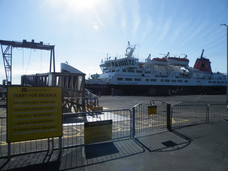 Stricken Scottish Ferry Out of Action on Arran Service Until May 3, CalMac Announces