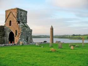 The incident occurred by a jetty at Devenish Island on Lough Erne, near Enniskillen