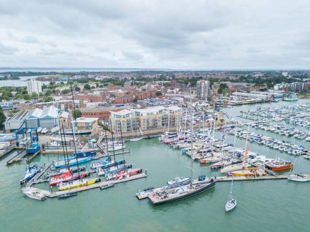 Clipper Race and Volvo Ocean Race Fleets Take Over Portsmouth Harbour  