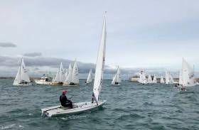 The Final Fling Regatta in Dun Laoghaire Hatrbour marked the end of the Summer Season for Dinghy Sailing on Dublin Bay