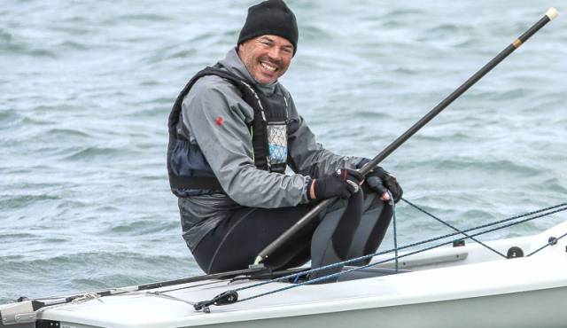 Mark Lyttle leads into the final day of racing at the Laser Grand Master World Championships