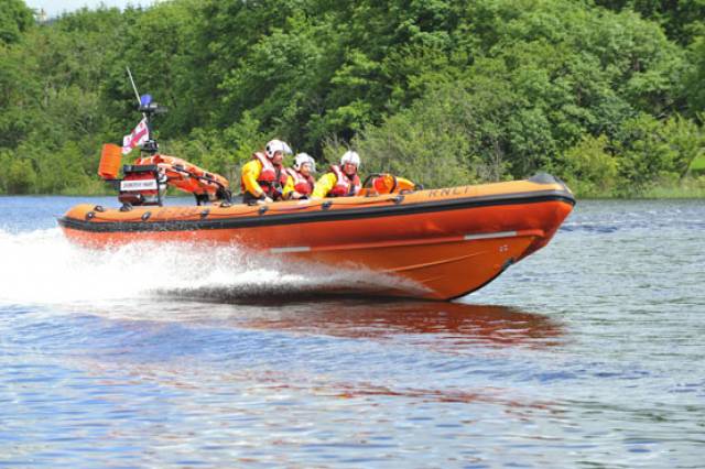 Lough Ree RNLI launched to the incident on Saturday afternoon 4 March