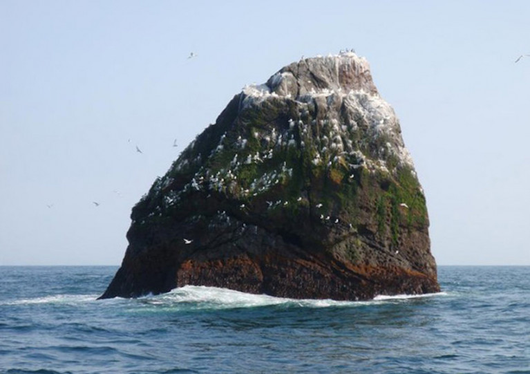 File image of Rockall in the North Atlantic