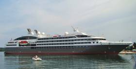 The 142m L&#039;Austral - sister ship of Le Boréal and Le Soléal – has been in service since 2011