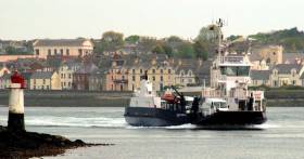 A new car ferry, MV Strangford II (28 vehicles/260 passengers) is to enter service this autumn, joining the 2001 built Portaferry II seen underway in the &#039;Narrows&#039; 