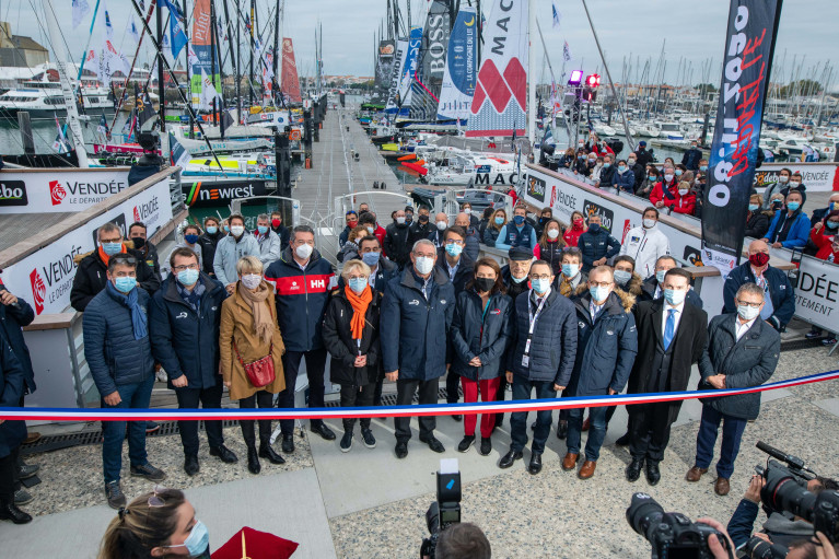 The Vendee Globe village is officially opened in in Les Sables d’Olonne