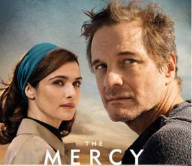 The Mercy stars Colin Firth and Rachel Weisz and will be released here on Friday