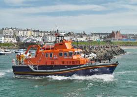 Portrush RNLI’s all-weather lifeboat William Gordon Burr