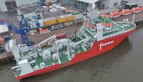 The Fugro Venturer is the newest of the geo-intelligence services company’s purpose-designed survey vessels