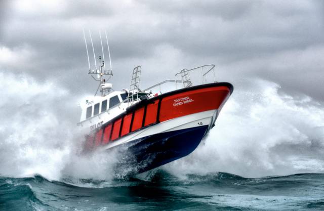 Safehaven Marine’s Latest Pilot Boat ‘Svitzer Oued Rmel’ Put To The Test In Cork Harbour