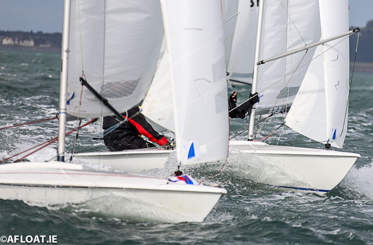 15 Flying Fifteens contested the 2020 National Championships at Waterford Harbour Sailing Club