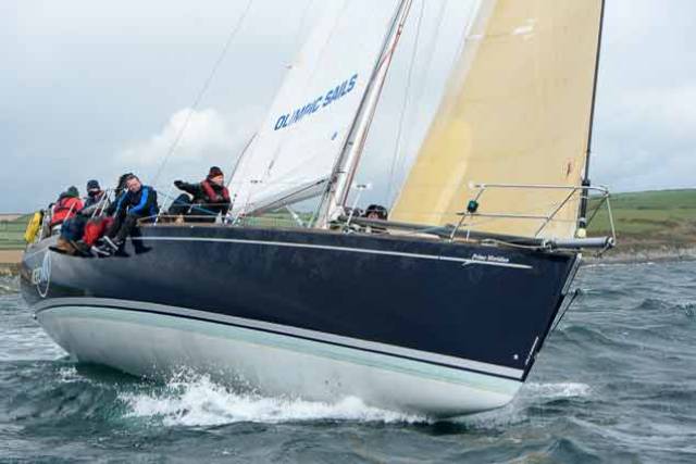 Tom Roche’s Meridian won the St.Stephen’s Day cruiser race at Kinsale Yacht Club for the Gunsmoke Bell