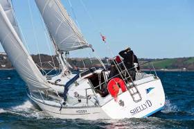 Michael Murphy&#039;s Shelly D sailing in Cork Harbour