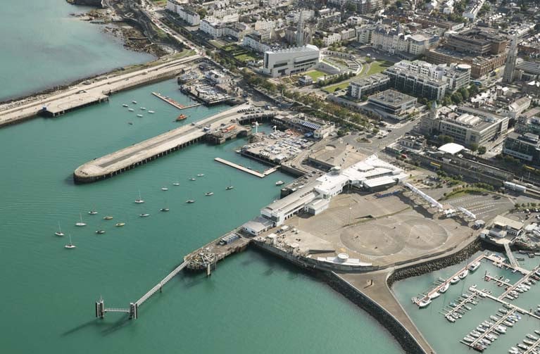 Dead space at Dun Laoghaire Harbour left by the departure of the ferry can be partly filled with a new public watersports facility to bring more people into the sport of recreational sailing and boating