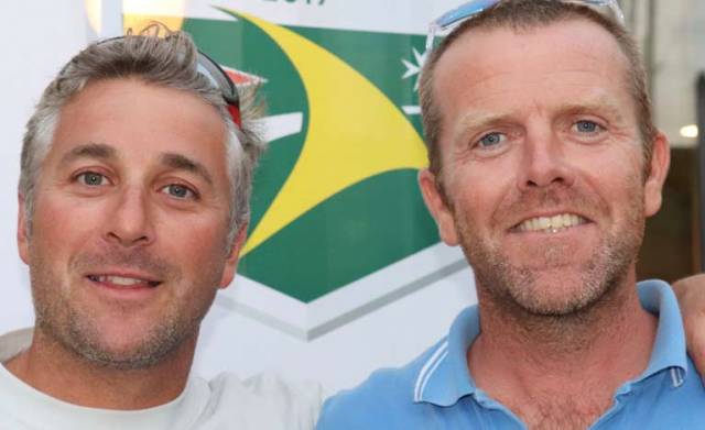 Nick Jones & Barry Hurley (right). Nick Jones 44.7 Lisa won last year's RORC Season's Points Championship, and unofficially has retained the title