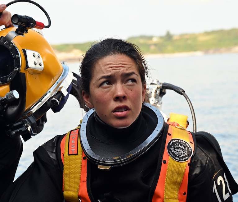 Sub-Lieut Tahlia Britton from Rossnowlagh, Co Donegal,