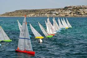 Racing in the IOM Model Yacht Open Series in Malta. Download results below.