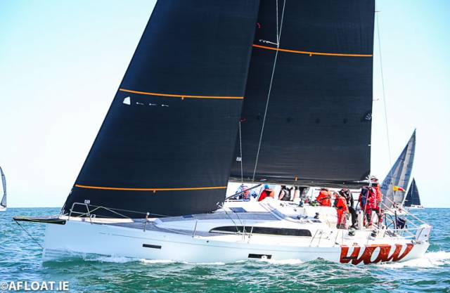 The new WOW, an XP44 from the Royal Irish Yacht Club, skippered by George Sisk is entered for the ICRA Nationals at the Royal St. George Yacht Club